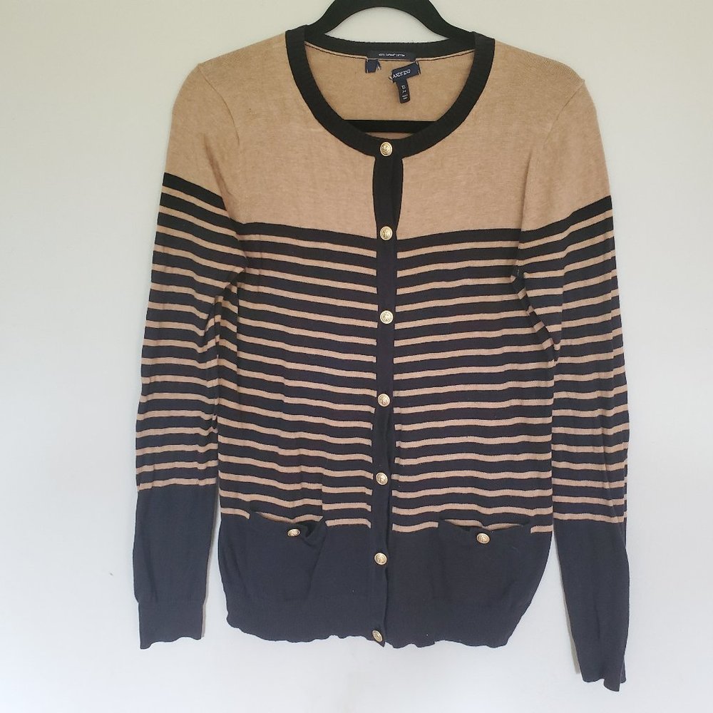 Land's End supima cotton cardigan sweater size XS
